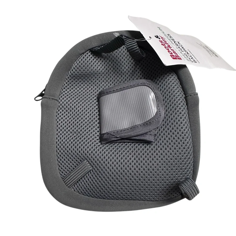 Boots & Barkley Gray Dog Harness Backpack small‎ / medium